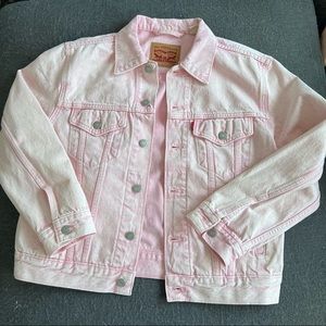 Pink Levi’s Denim Jacket